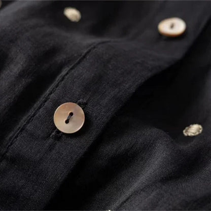 Pure Cotton Embroidered Casual Wear Comfort Shirt