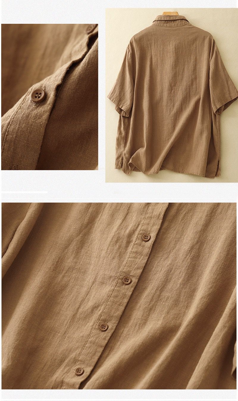 Cotton Casual Wear Oversize Comfortable Shirt (Women)