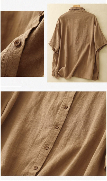 Cotton Casual Wear Oversize Comfortable Shirt (Women)