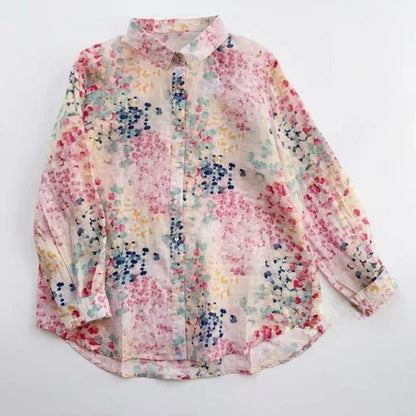 Pure Cotton Digital Printed Full Sleeve Casual Shirt