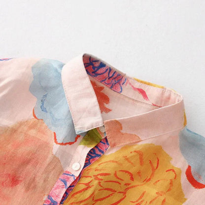 Pure Cotton Printed Full Sleeve Casual Shirt