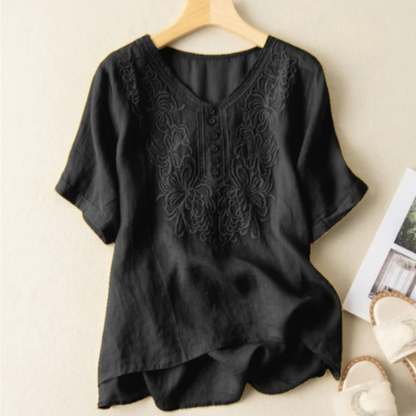 Pure Cotton Embroidered Comfortable Top