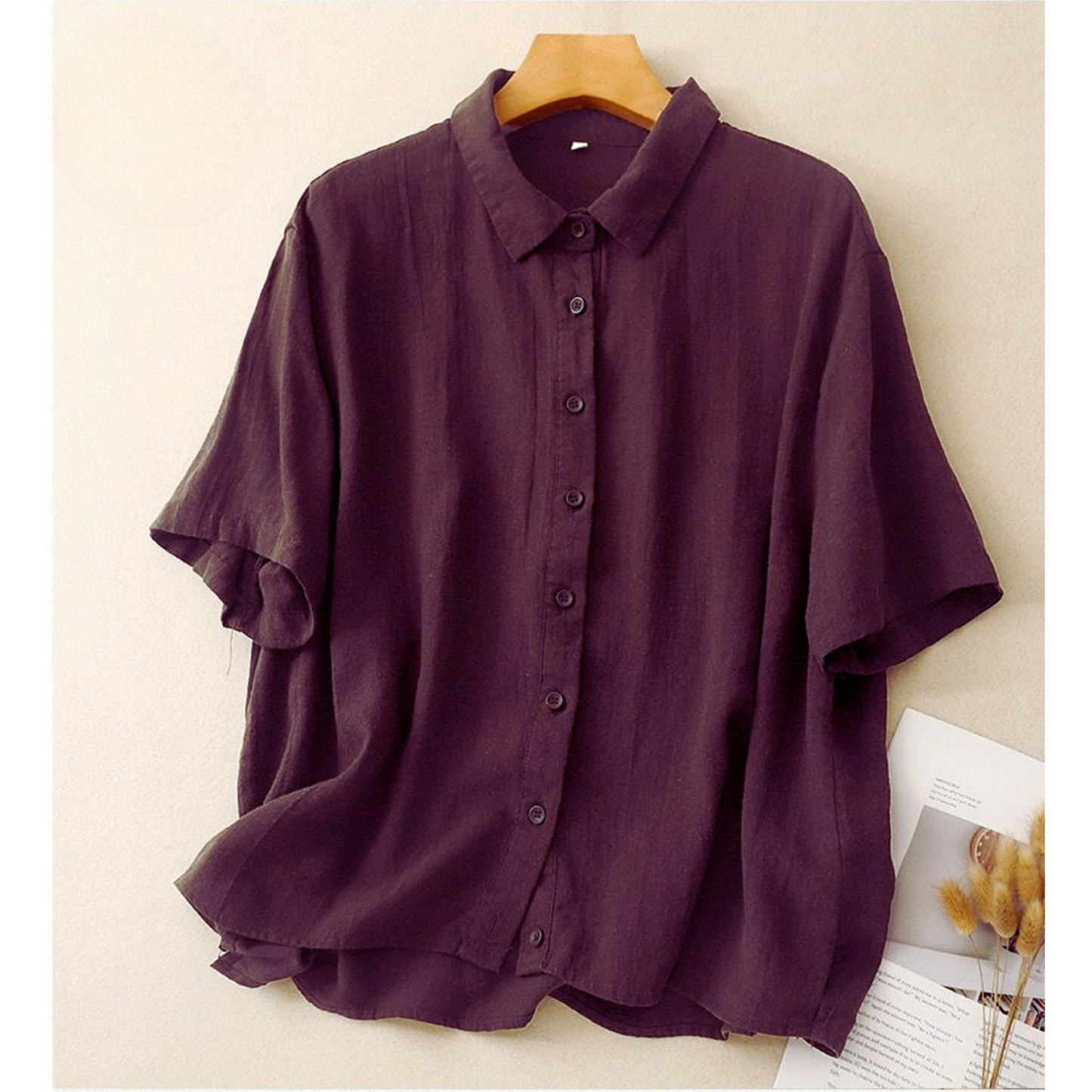 Cotton Casual Wear Oversize Comfortable Shirt (Women)