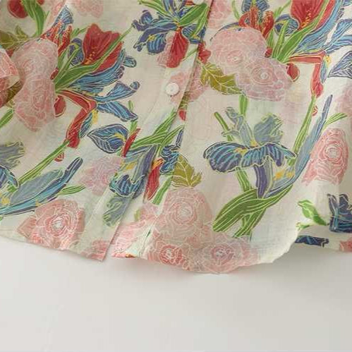 100% Pure Cotton Digital Printed Full Sleeve Casual Shirt